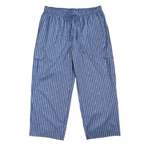 Nina Parker Macy's Blue Pinstripe Cargo Pants Womens Plus 1X Hustle Faith Queen